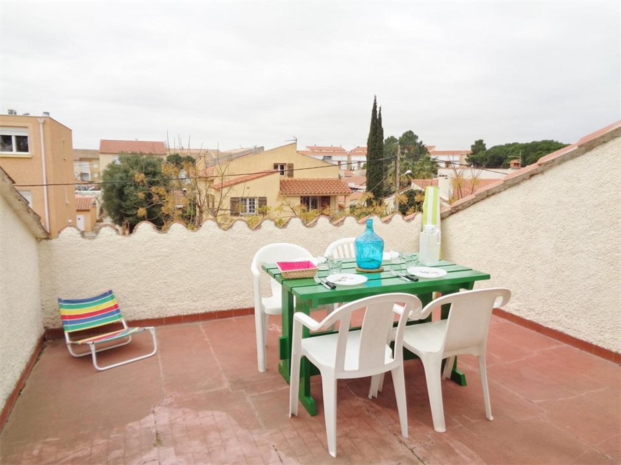 Appartement T2 Avec Terrasse, Clim Et Parking A 200M De La Plage - Fr-1-388-114 * Argeles-sur-Mer
